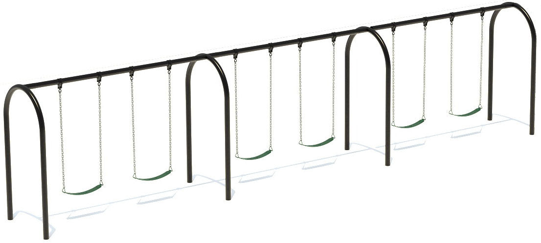 3.5 Arch Swing Frame 8ft - 3 Bay