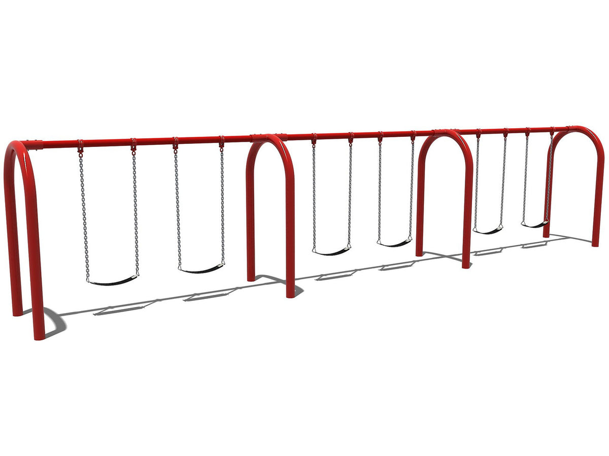 5 Arch Swing Frame 8ft - 3 Bay