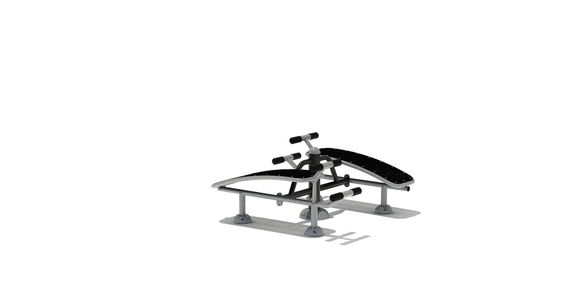 Double Sit-up Bench