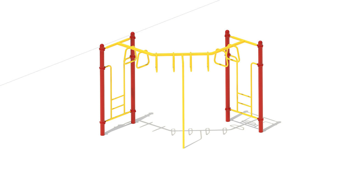 90 Degree D-Shape Challenge Ladder